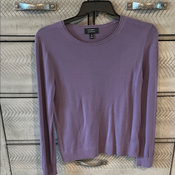 Banana Republic Sweaters - Banana Republic Lavender Long Sleeve Crewneck light Sweater